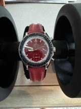 Limited Edition Omega Speedmaster Michael Schumacher Ferrari Red Automatic Mens Watch w/TIRE case and box. - 2 of 25