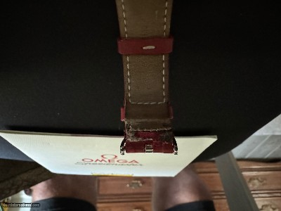 EVEN LOWER, LOWER PRICE. Limited Edition Omega Speedmaster Michael Schumacher Ferrari Red Automatic Mens Watch w/TIRE case and box. LOWER PRICE - Image 11 of 25