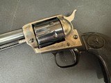 Barely fired Cold Single Action “PEACEMAKER .22” w/Factory Box, .22 mag cylinder. - 6 of 25