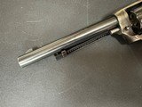 Barely fired Cold Single Action “PEACEMAKER .22” w/Factory Box, .22 mag cylinder. - 7 of 25