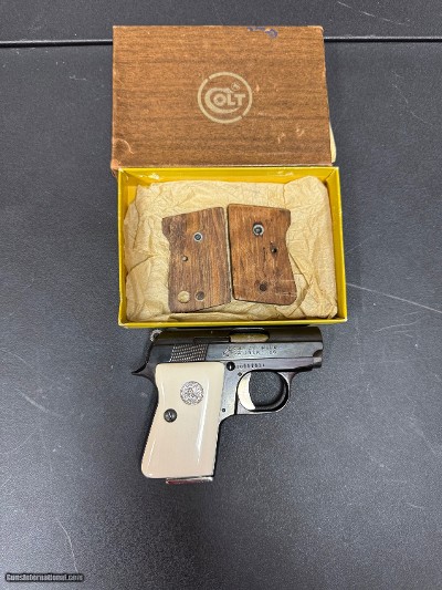 EVEN LOWER, LOWER PRICE. Scarce Colt Consecutively Number Pair .25 Semi Automatic Pistols Ivory Grips - Image 14 of 25
