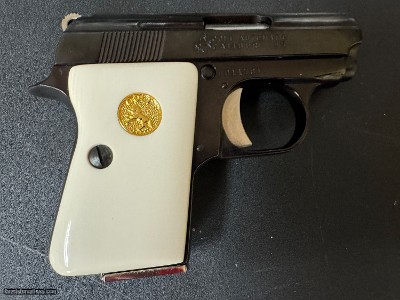 EVEN LOWER, LOWER PRICE. Scarce Colt Consecutively Number Pair .25 Semi Automatic Pistols Ivory Grips - Image 25 of 25
