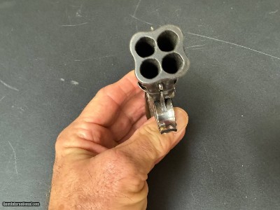 EVEN LOWER, LOWER, LOWER PRICE Remarkable Remington Elliot .32 RF Ring Trigger Pepperbox Derringer - Image 15 of 25