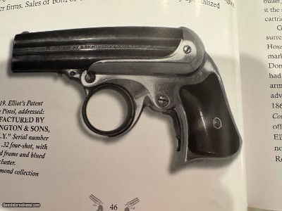 EVEN LOWER, LOWER, LOWER PRICE Remarkable Remington Elliot .32 RF Ring Trigger Pepperbox Derringer - Image 23 of 25