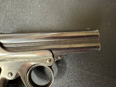 EVEN LOWER, LOWER, LOWER PRICE Remarkable Remington Elliot .32 RF Ring Trigger Pepperbox Derringer - Image 3 of 25