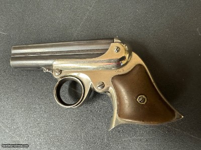 EVEN LOWER, LOWER PRICE Remarkable Remington Elliot .32 RF Ring Trigger Pepperbox Derringer