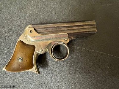 EVEN LOWER, LOWER, LOWER PRICE Remarkable Remington Elliot .32 RF Ring Trigger Pepperbox Derringer - Image 2 of 25