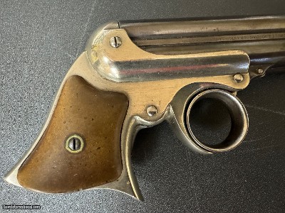 EVEN LOWER, LOWER, LOWER PRICE Remarkable Remington Elliot .32 RF Ring Trigger Pepperbox Derringer - Image 4 of 25