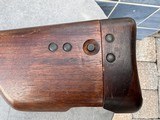 Canadian Inglis ( fits to
Browning Hi Power slotted pistol ) Outstanding condition, with connector - 3 of 15