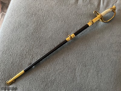 Excellent condition USN 1852 Pattern Officers Sword - Image 9 of 25