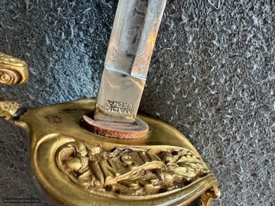 Excellent condition USN 1852 Pattern Officers Sword - Image 21 of 25