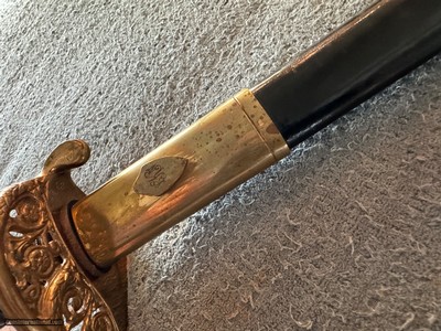 EVEN LIWER, LOWER PRICE Outstanding USMC Model 1875 NCO Presentation Sword - Image 14 of 25
