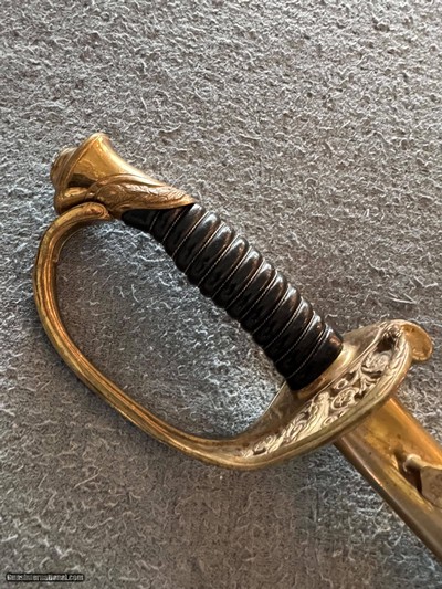 EVEN LIWER, LOWER PRICE Outstanding USMC Model 1875 NCO Presentation Sword - Image 11 of 25