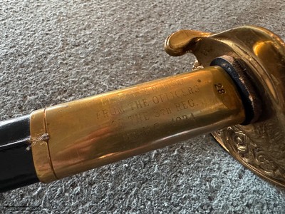 EVEN LIWER, LOWER PRICE Outstanding USMC Model 1875 NCO Presentation Sword - Image 5 of 25