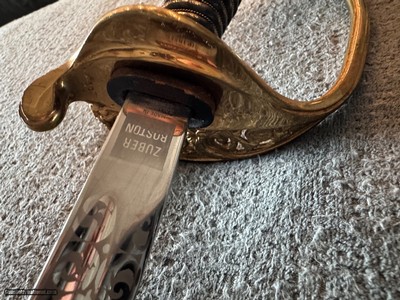EVEN LIWER, LOWER PRICE Outstanding USMC Model 1875 NCO Presentation Sword - Image 21 of 25