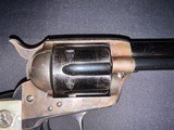 Interesting 1st. Generation Colt SAA .45 LC. 7 1/2” bbl. Long Flute cylinder. - 5 of 25