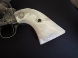 Interesting 1st. Generation Colt SAA .45 LC. 7 1/2” bbl. Long Flute cylinder. - 7 of 25