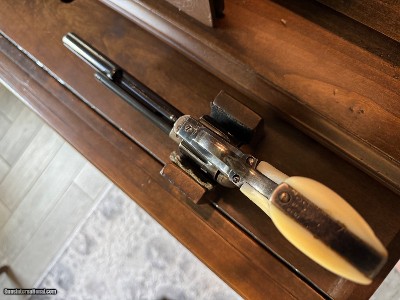 Lower price. Interesting 1st. Generation Colt SAA .45 LC. 7 1/2” bbl. Long Flute cylinder. - Image 14 of 25