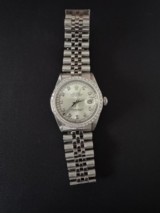 Stunningly Beautiful Rolex Oyster Perpetual Datejust w/Diamonds