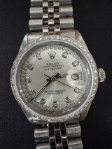 Stunningly Beautiful Rolex Oyster Perpetual Datejust w/Diamonds - 5 of 14