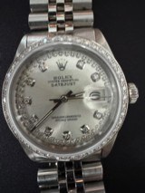 Stunningly Beautiful Rolex Oyster Perpetual Datejust w/Diamonds - 2 of 14