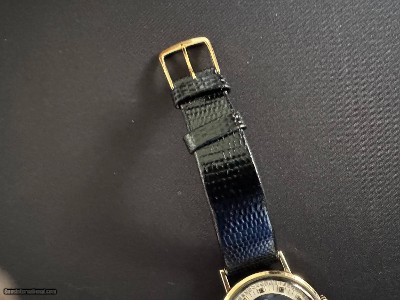 LOWER PRICE. Exquisite, RARE vintage Omega Seamaster De Ville solid 14k Gold case. - Image 6 of 17