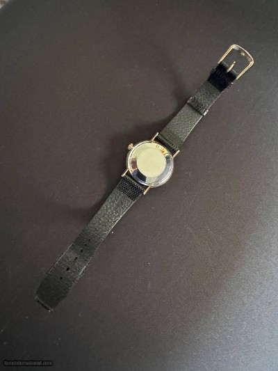 LOWER PRICE. Exquisite, RARE vintage Omega Seamaster De Ville solid 14k Gold case. - Image 11 of 17