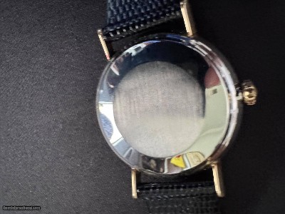 LOWER PRICE. Exquisite, RARE vintage Omega Seamaster De Ville solid 14k Gold case. - Image 17 of 17