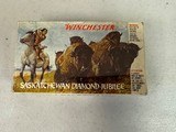 Very rare Winchester Saskatchewan Diamond Jubilee 38-55 ammo. I box in cellophane.