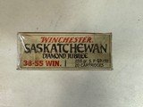 Very rare Winchester Saskatchewan Diamond Jubilee 38-55 ammo. I box in cellophane. - 5 of 6