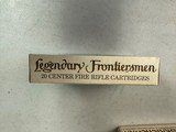 Rare Winchester Legendary Frontierman 38-55 ammo. 13 boxes, 1 in cellophane - 4 of 4