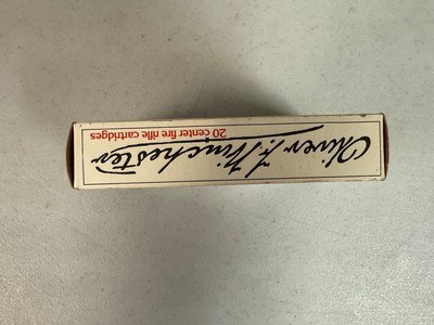 LOWER PRICE Vintage Winchester Oliver F. Winchester 38-55 ammo. 6 boxes. - Image 4 of 6