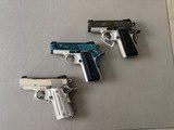 Kimber 1st Release Ultra II Special Edition Trifecta, Onyx, Sapphire & Diamond - 2 of 18