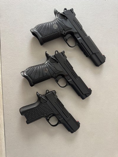 Wilson Combat Triad. EDC X9, EDC X9S & EDC X9L