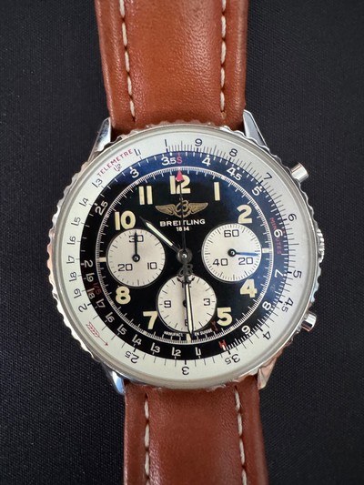 Outstanding Vintage Brietling Navitimer 92 Model 30022 Auto - Image 1 of 25