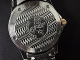 Stunning Vintage Omega Seamaster 120 18k Bezel, 18k/SS bracelet White Wave dial - Image 11 of 12