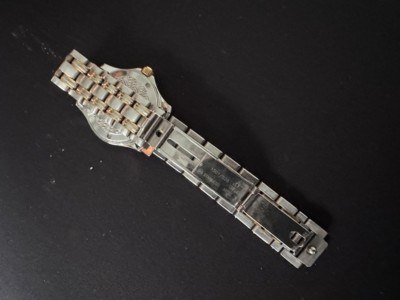 Stunning Vintage Omega Seamaster 120 18k Bezel, 18k/SS bracelet White Wave dial - Image 9 of 12