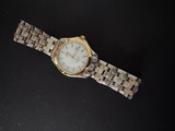 Stunning Vintage Omega Seamaster 120 18k Bezel, 18k/SS bracelet White Wave dial - Image 5 of 12