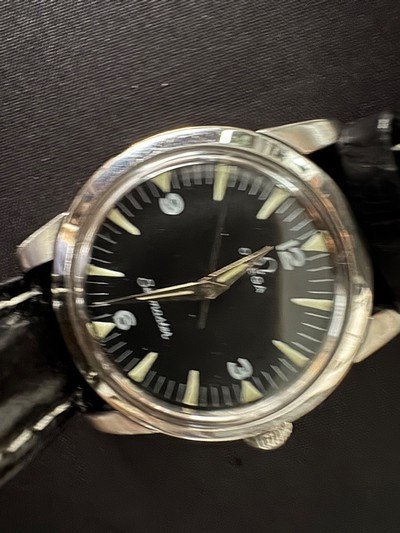 Beautiful 1953 Vintage Omega Seamaster Black Luminous Dial - Image 2 of 11