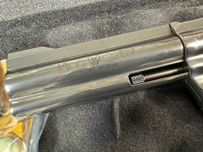 Colt King Cobra Stainless Revolver ANIB .357 Mag. 4“ bbl. - Image 7 of 23