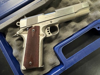 Colt Government Model 1911 5” bbl. .45 ACP. Brushed Stainless Steel - Image 2 of 25