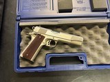 Colt Government Model 1911 5” bbl. .45 ACP. Brushed Stainless Steel - Image 7 of 25