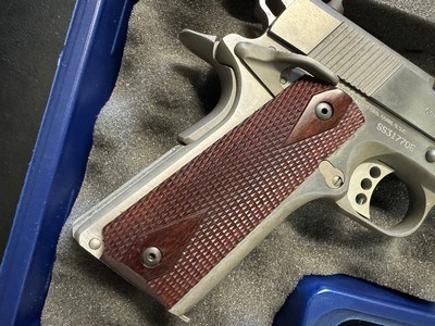Colt Government Model 1911 5” bbl. .45 ACP. Brushed Stainless Steel - Image 3 of 25