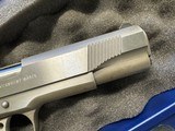 Colt Government Model 1911 5” bbl. .45 ACP. Brushed Stainless Steel - Image 10 of 25