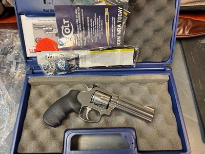 As New Colt King Cobra .357 Mag. 4 1/4” bbl. Unfired, unturned. - Image 1 of 25