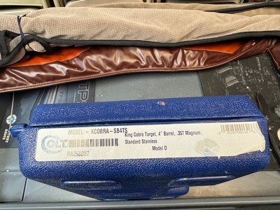 As New Colt King Cobra .357 Mag. 4 1/4” bbl. Unfired, unturned. - Image 2 of 25