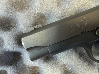 Near new striking Kimber Raptor II Compact semi automatic .45acp. 4”bbl. - Image 8 of 18