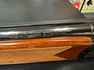 Nice, hard to find Franchi Falconet 20 Gauge O/U 26” bbl. - Image 18 of 25