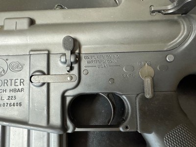 Very cool Colt Pre-Ban Match HBAR Sporter Semi Automatic Rifle - Image 11 of 24
