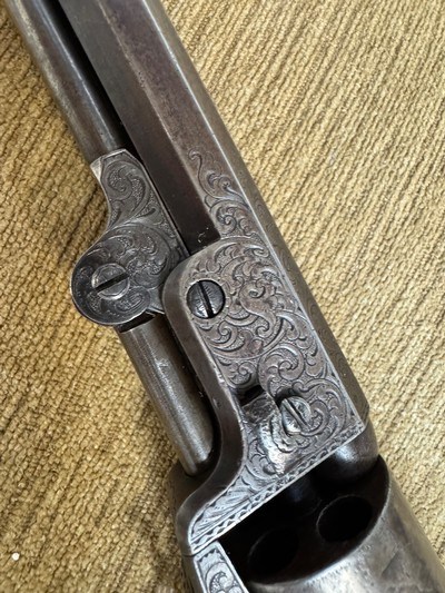 Gustave Young engraved Colt Model 1849 Deluxe - Image 11 of 25